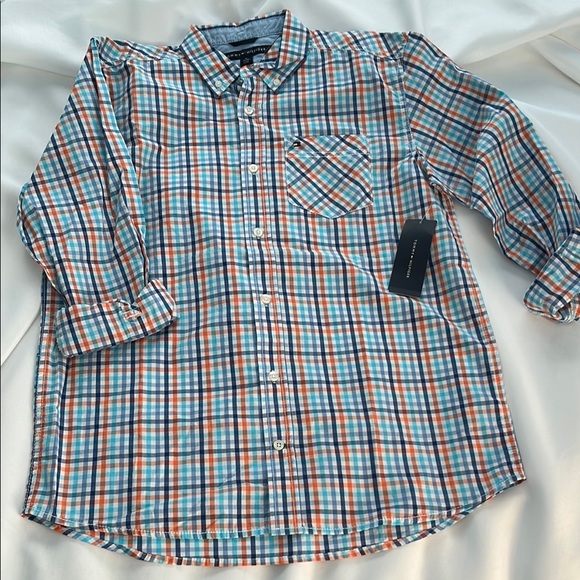 Tommy Hilfiger Other - Tommy Hilfiger Plaid Button-Up Shirt
